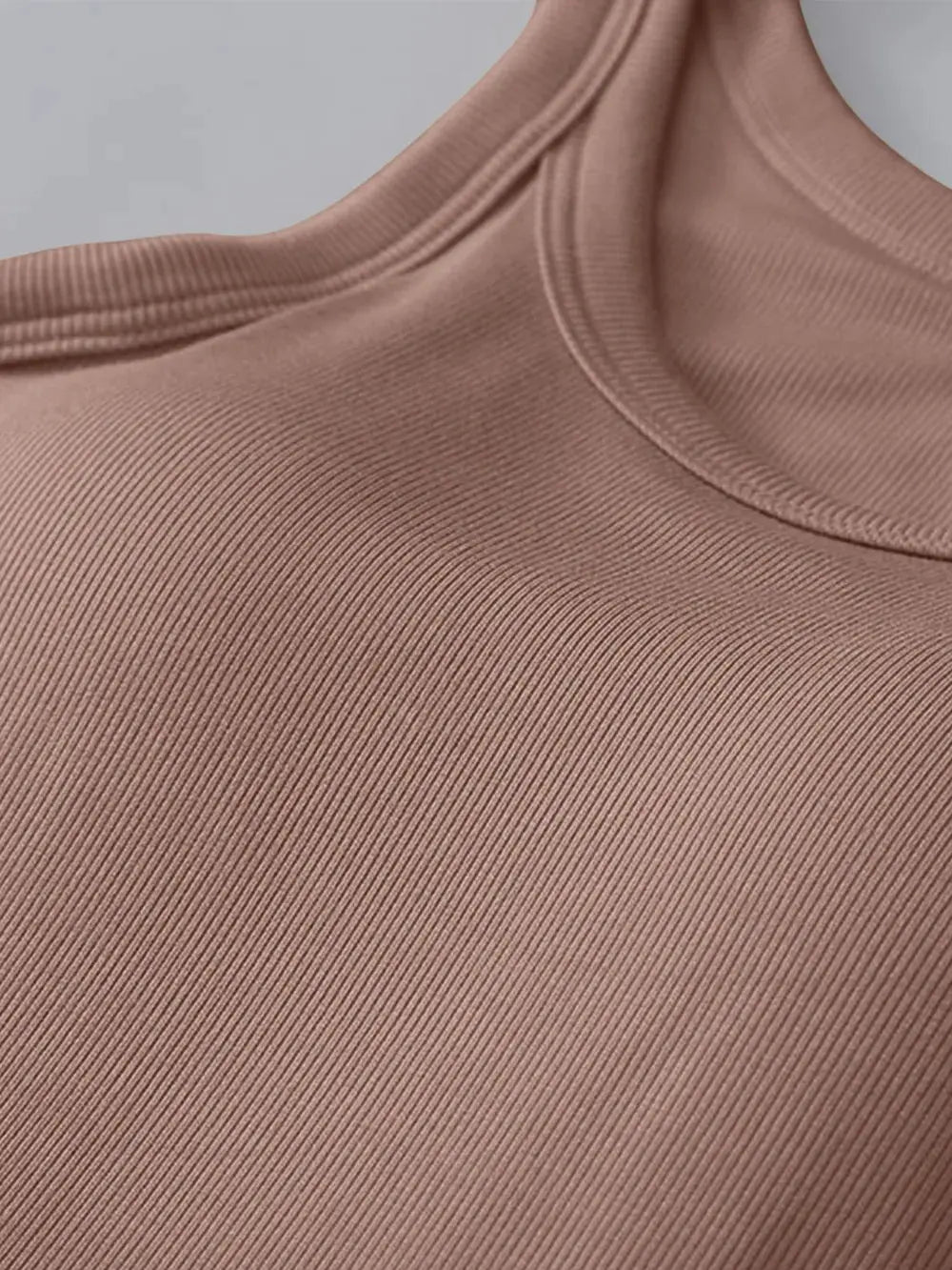 Round Neck Tank with Bra  Style Ratio