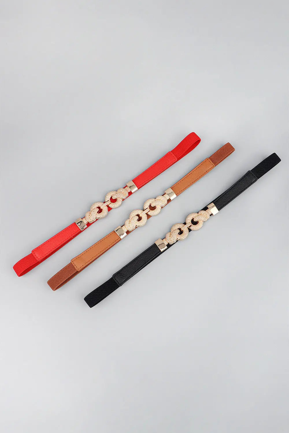 Zinc Alloy Buckle PU Leather Belt  Style Ratio