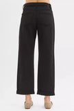 RISEN Tummy Control Mid Rise Ankle Barrel Relaxed Baggy Jeans  Style Ratio