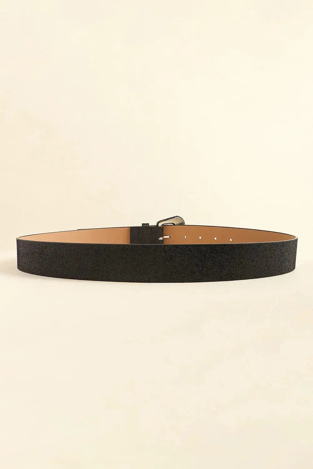 Glitter PU Leather Belt  Style Ratio
