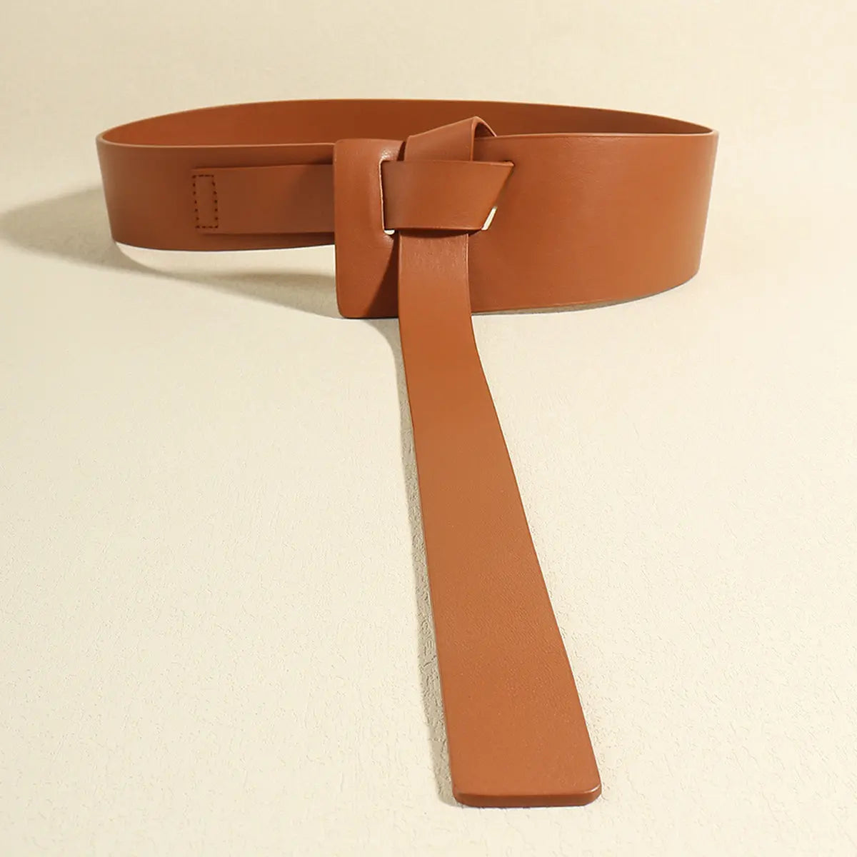 Knot Detail PU Belt  Style Ratio