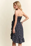 Adora Floral Tube Dress with Pockets Trendsi