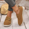 Buckle Accent Casual Loafers  Style Ratio