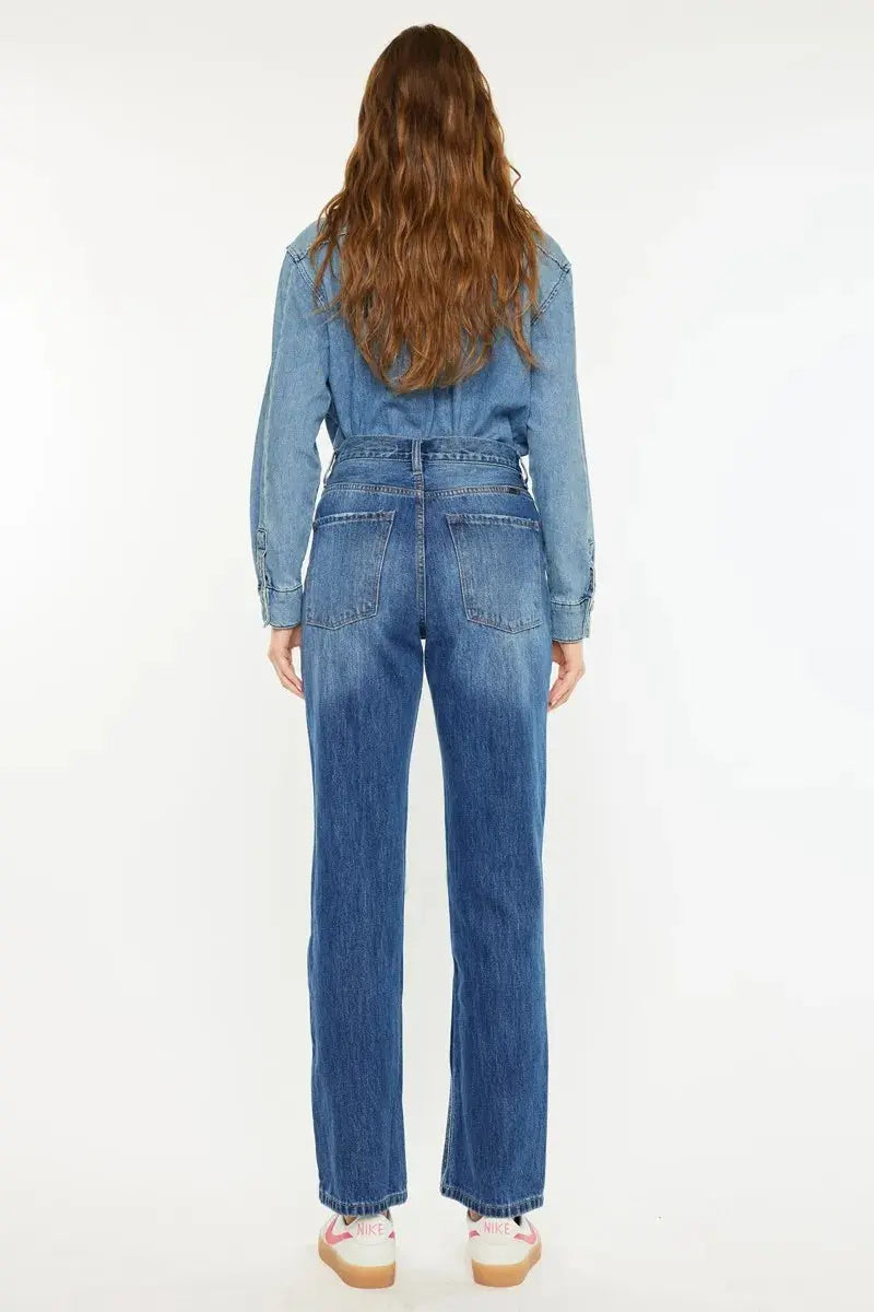 Kancan Ultra High Rise 90's Boyfriend Jeans  Style Ratio
