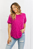 Bombom Animal Textured Blouse  Style Ratio