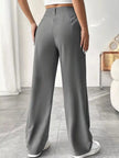 Wide Leg Pleated Pants  Style Ratio