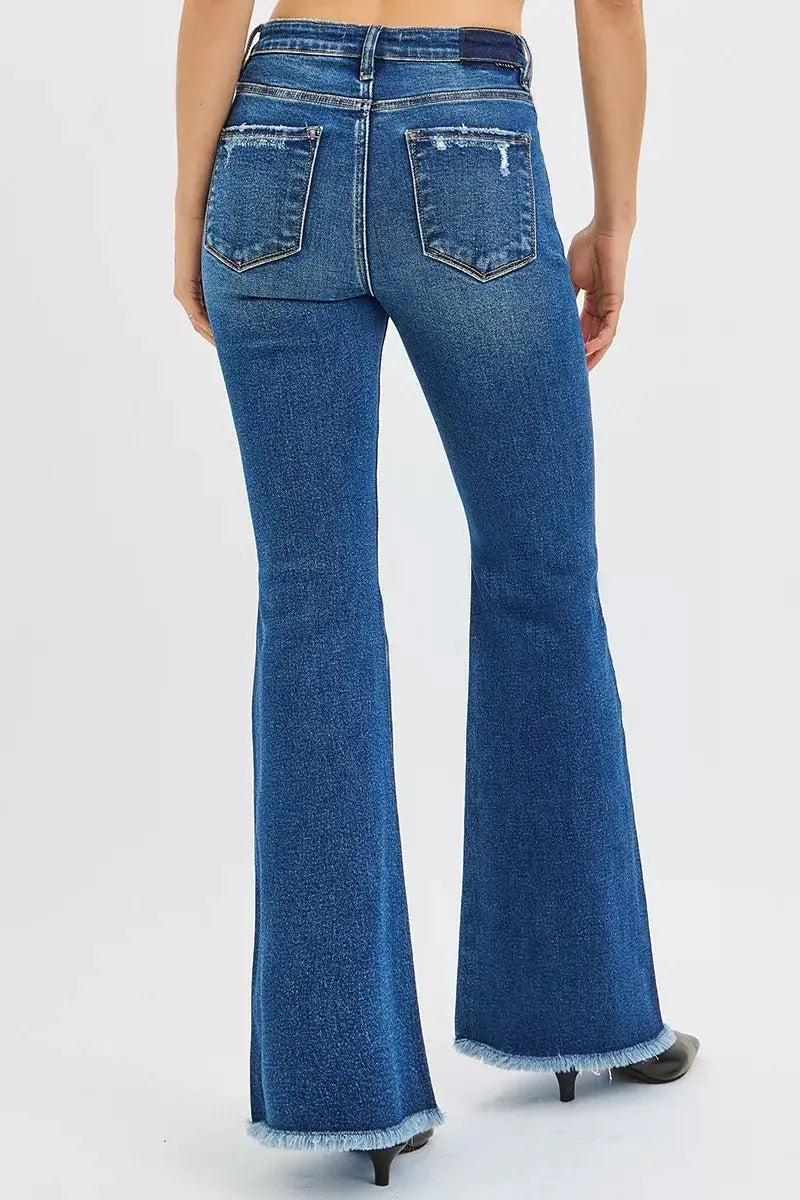 RISEN High Rise Flare Jeans  Style Ratio