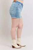 Judy Blue High Waist Western Embroidery Detail Cut Off Denim Shorts  Style Ratio