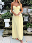 Tie Front Spaghetti Strap Maxi Dress  Style Ratio