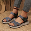 Open Toe Woven Strap Sandals  Style Ratio