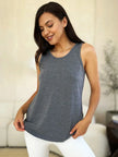 Basic Bae Full Size Round Neck Curved Hem Tank  Style Ratio