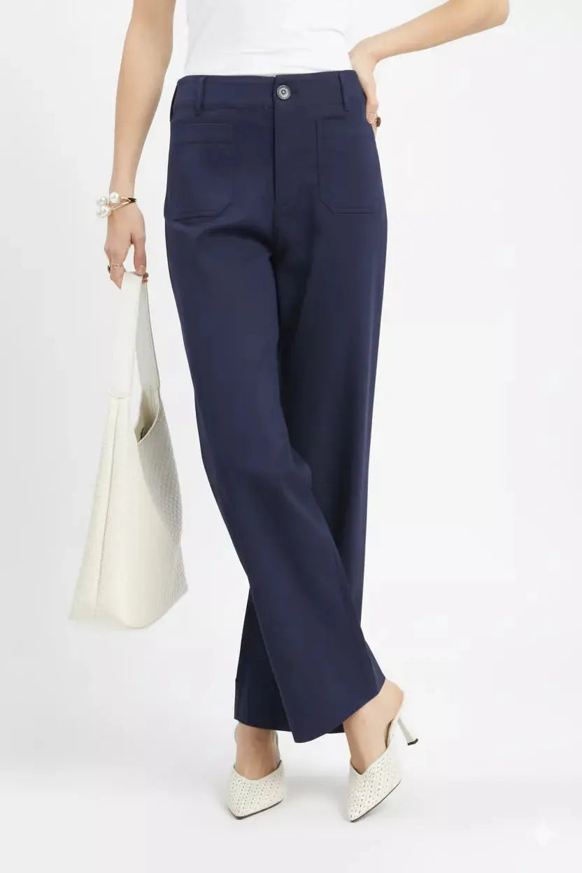Umgee Button Stretched Pants  Style Ratio
