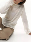 Mock Neck Long Sleeve Sweater  Style Ratio