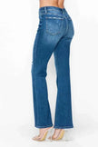 bytos Full Size High Rise Bootcut Jeans with Pockets  Style Ratio